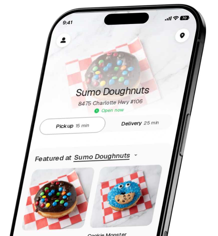 Sumo Doughnuts app preview
