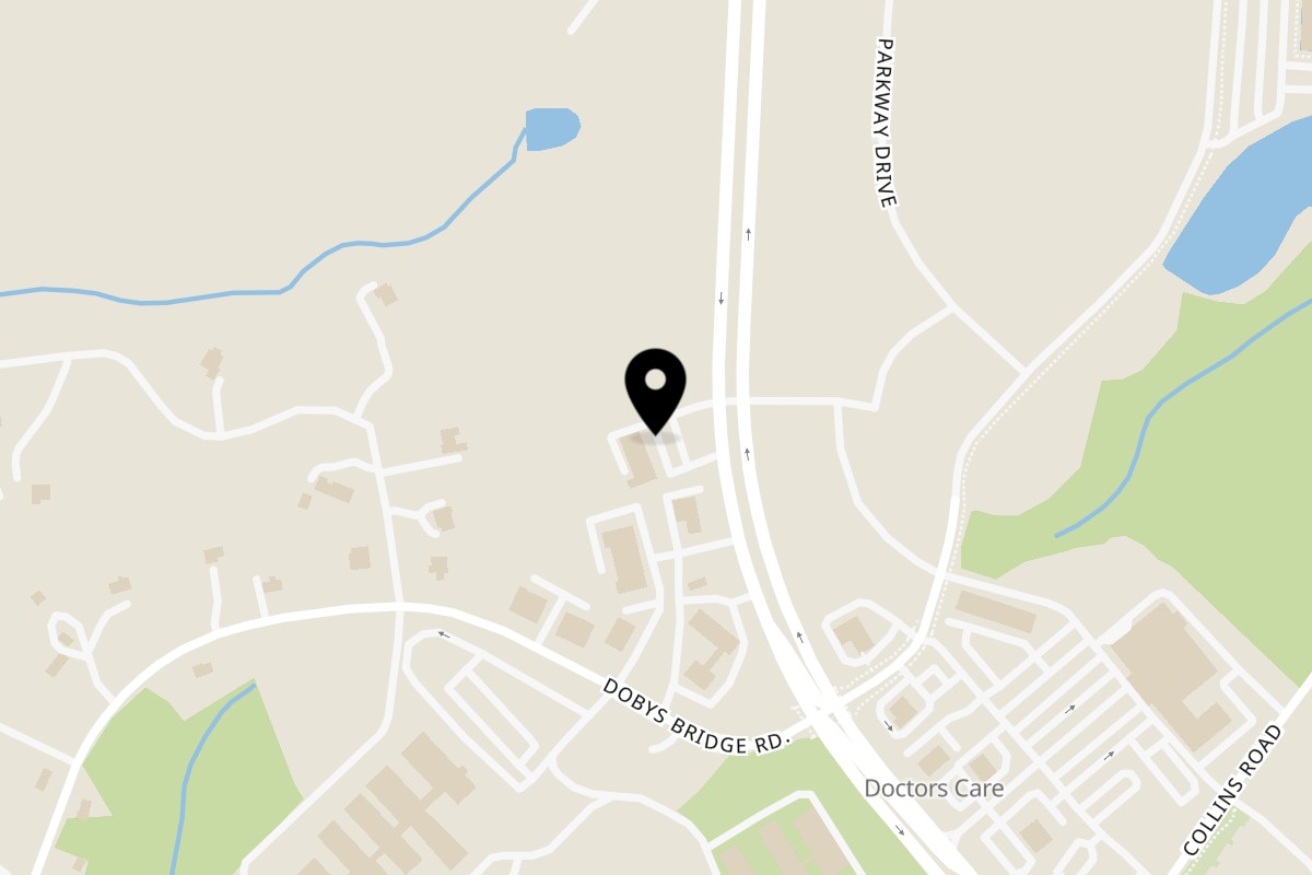 Map showing the location of Sumo Doughnuts on 8475 Charlotte Hwy #106 in Fort Mill
